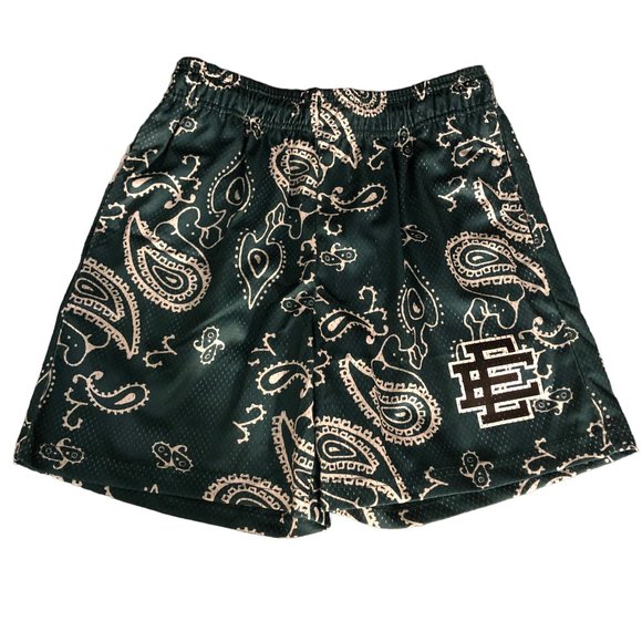 Eric Emanuel Other - Eric Emanuel EE Basic Shorts Paisley Green Black